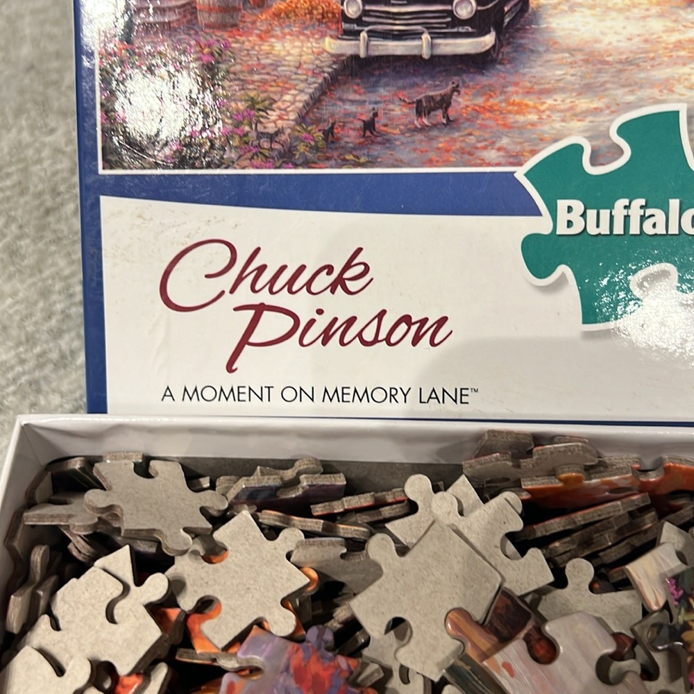 3/$25 Buffalo Games adult jigsaw Puzzle A Moment on Memory Lane 1000 pieces - Picture 5 of 5